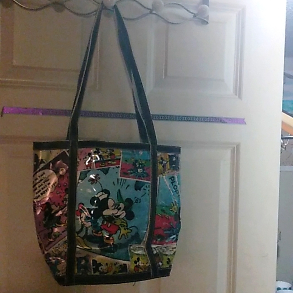 Authentic Disney Vinyl Tote